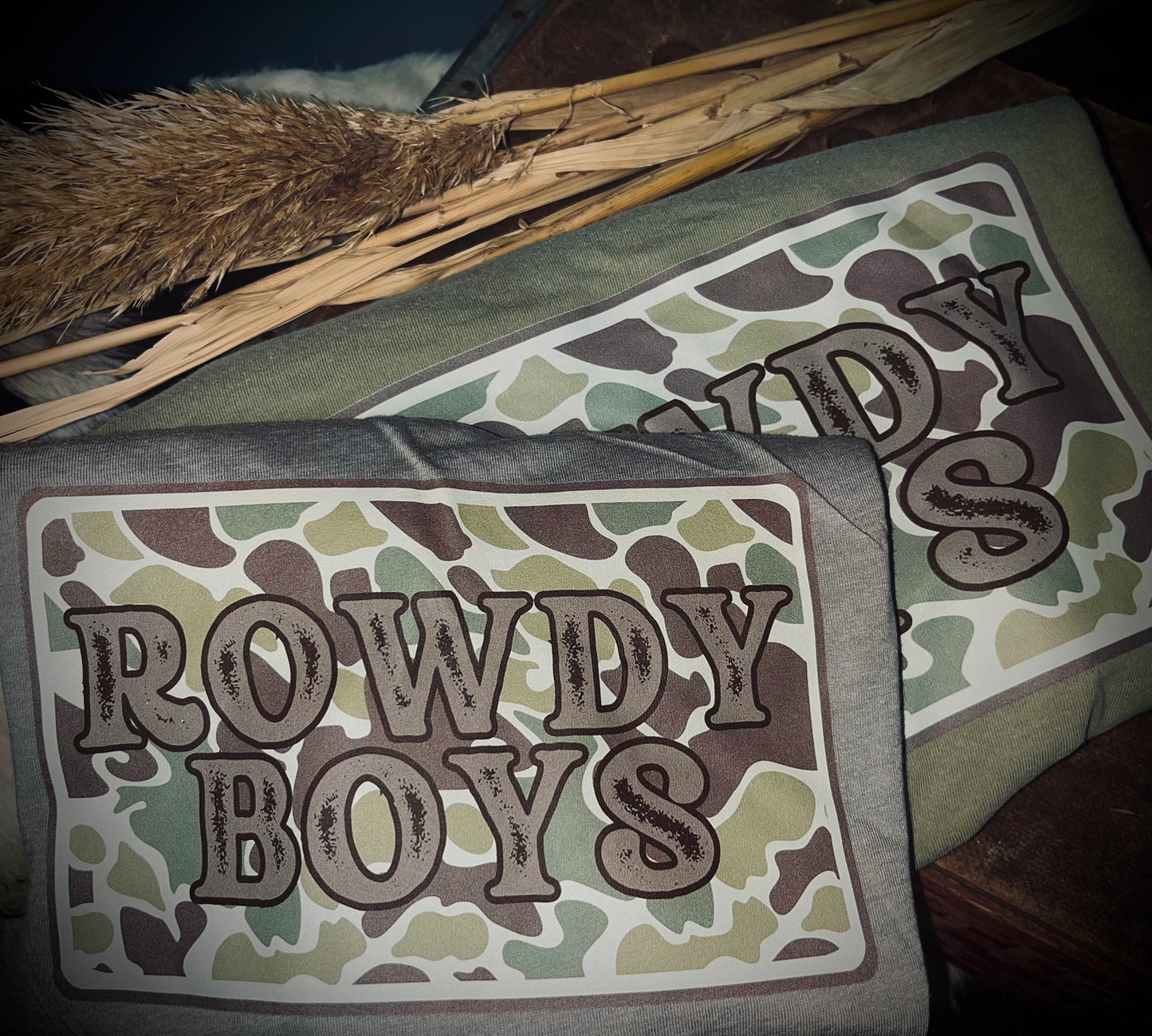 Rowdy Boy Logo Youth Tee