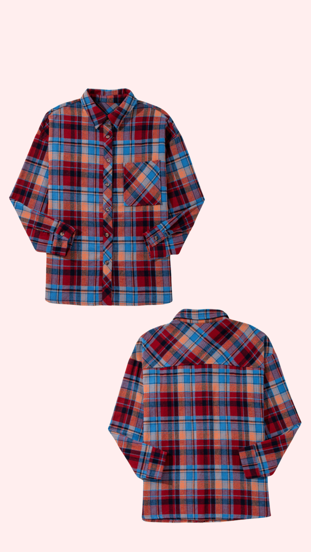 Red Plaid Vintage Shirt PREORDER