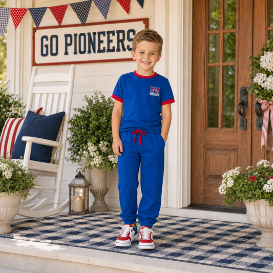 Boys Warren County Pioneers Two Piece Set - PREORDER ETA 8-10 weeks