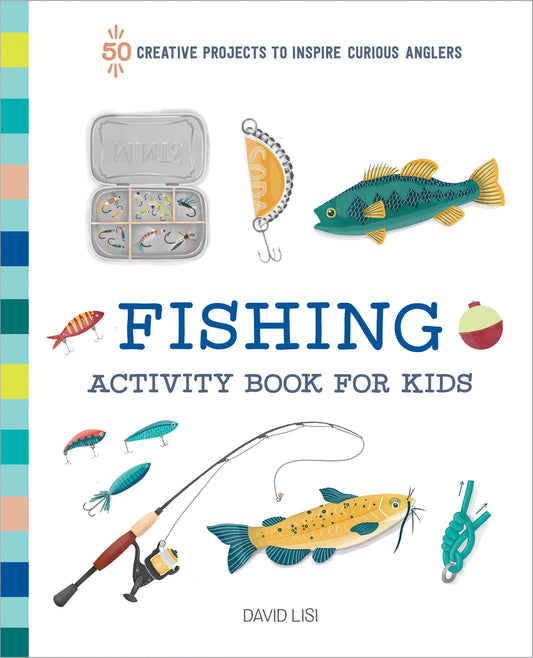 Fishing Activity Book For Kids