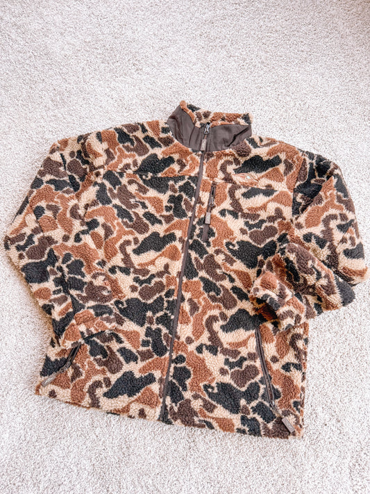 Full Zip Ultra Quiet Osc Sherpa Fleece Jacket