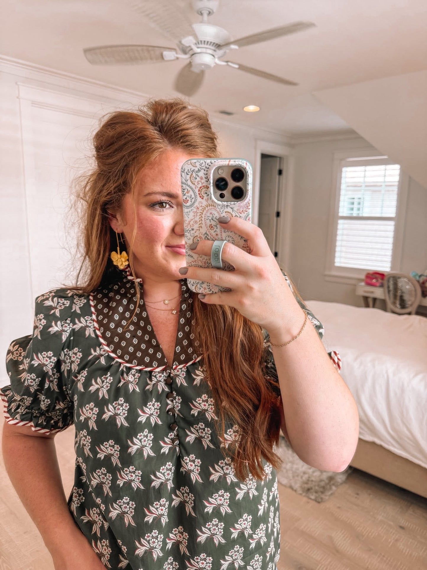 Olive Branch Top
