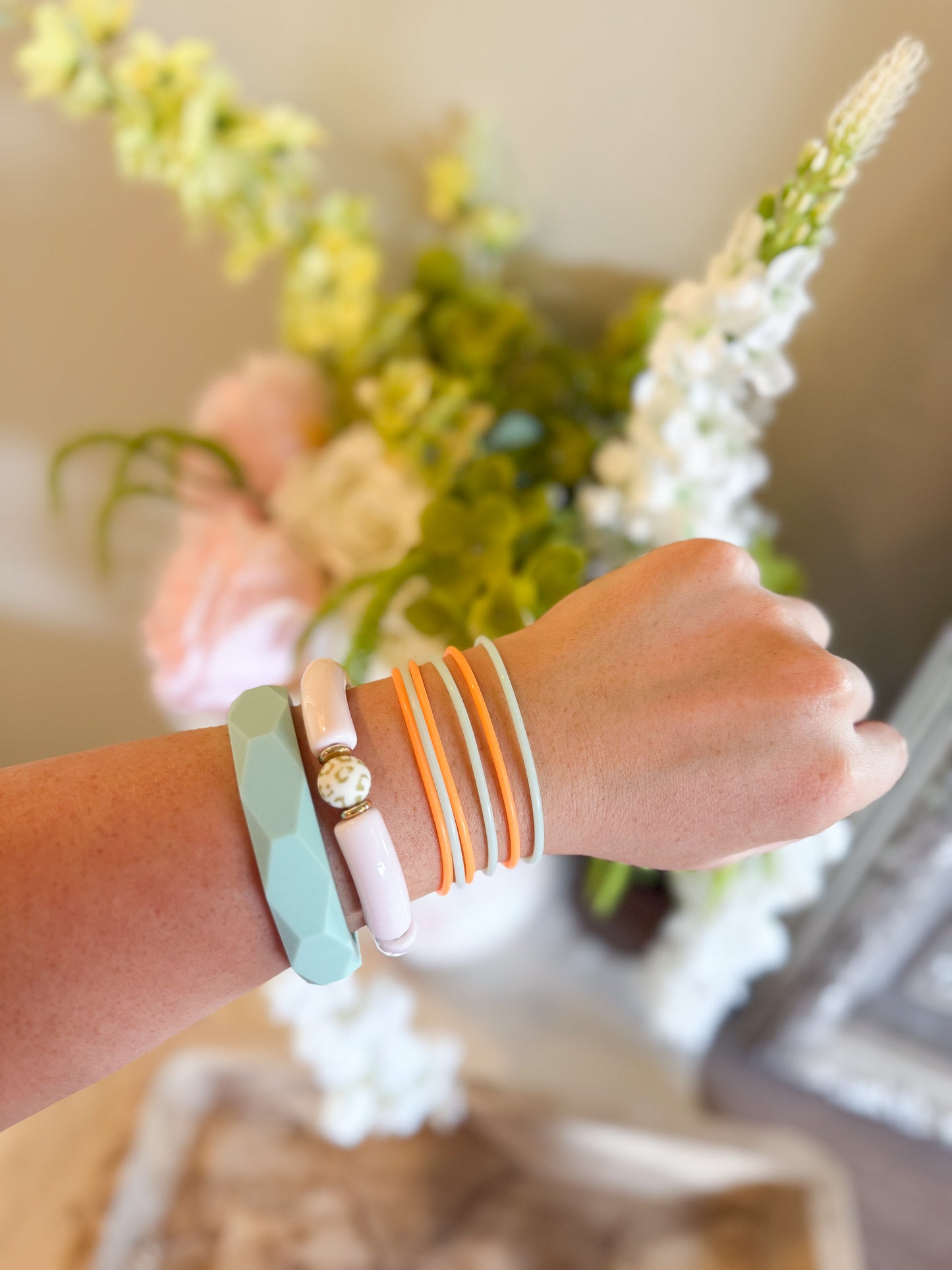 Turquoise Waterproof Bracelet Set