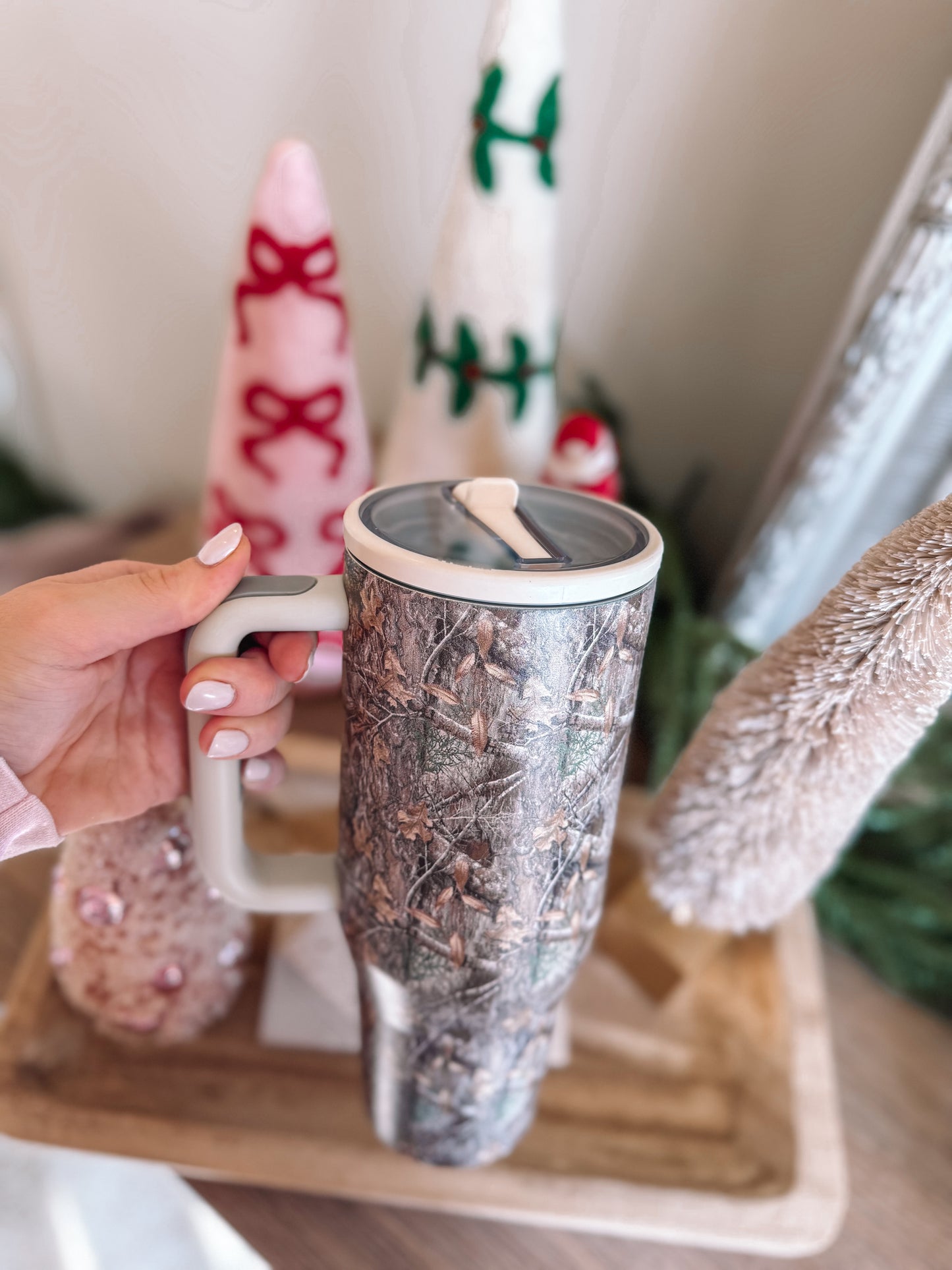 CAMO STAINLESS STEEL TUMBLER