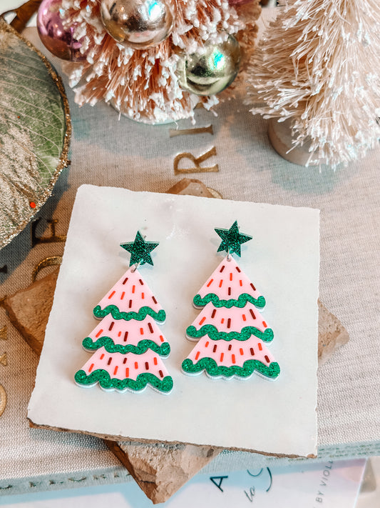 Christmas Tree Earrings