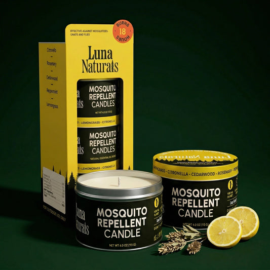 Mosquito Repellent Candle — Camping | Citronella | 3ct