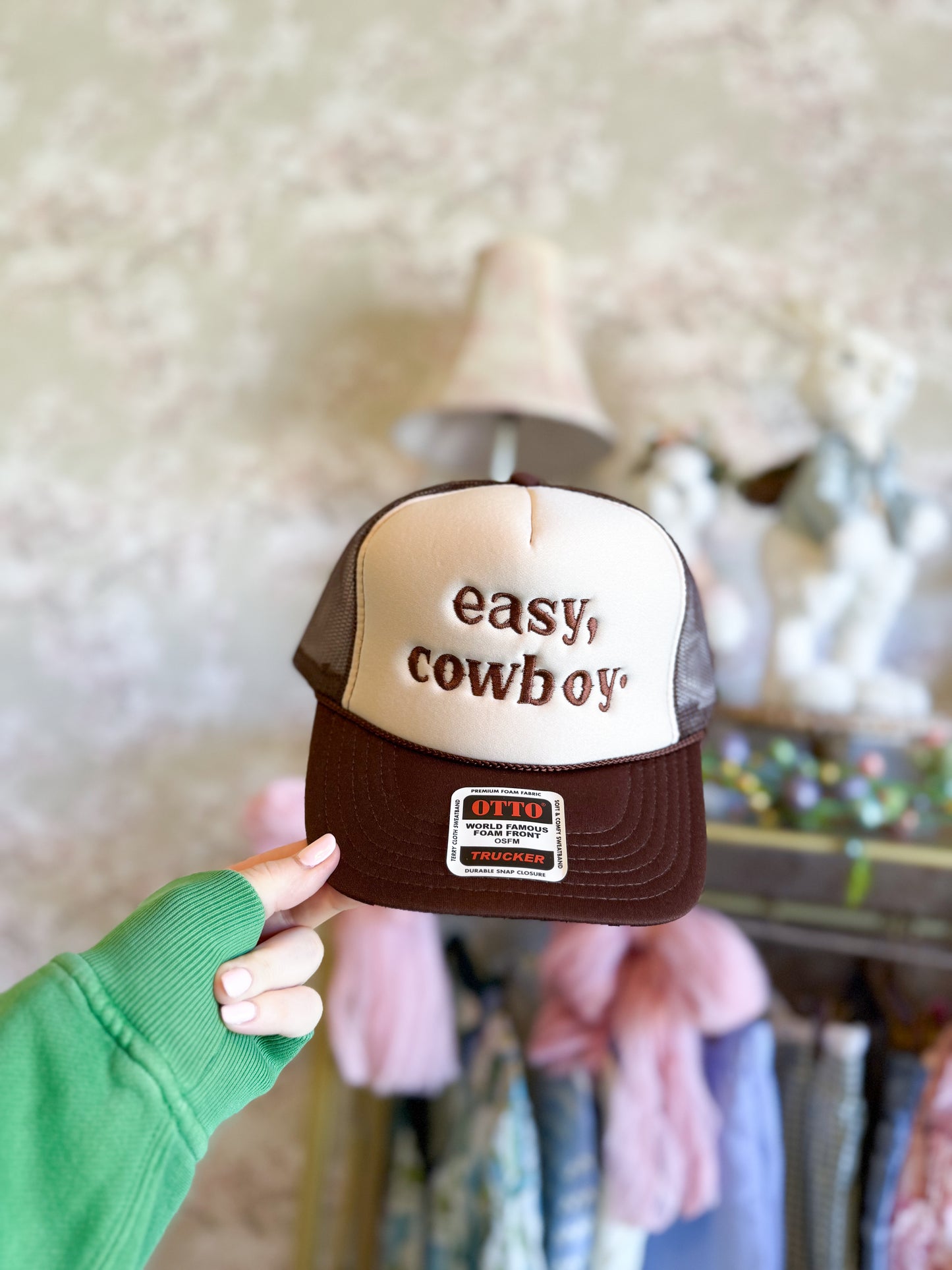 Easy Cowboy Western Trucker Hat Cap