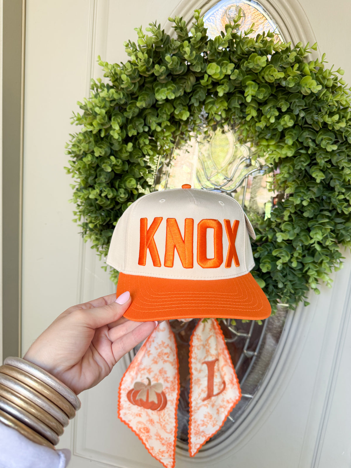 Knox Puff Embroidered Trucker Hat