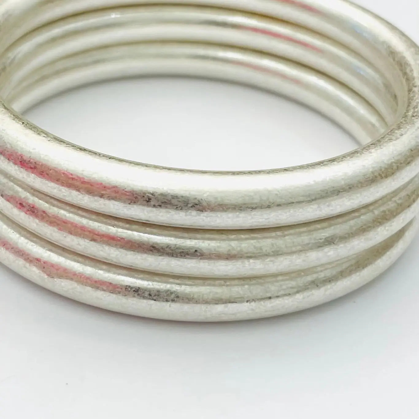 Silver Bangle Set