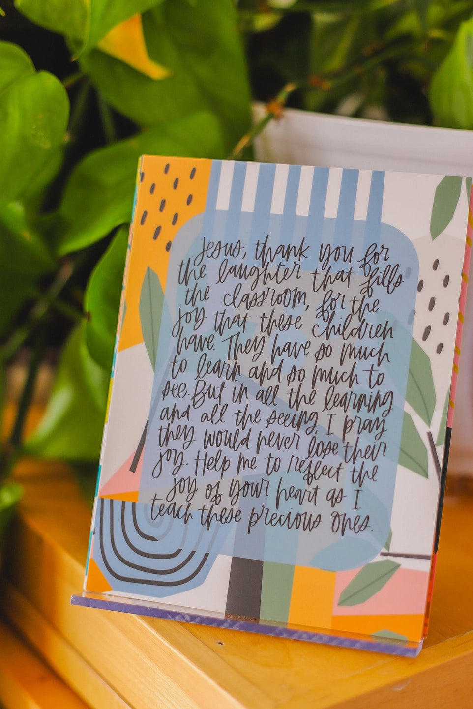 A Prayer For Teachers Cards - PREORDER