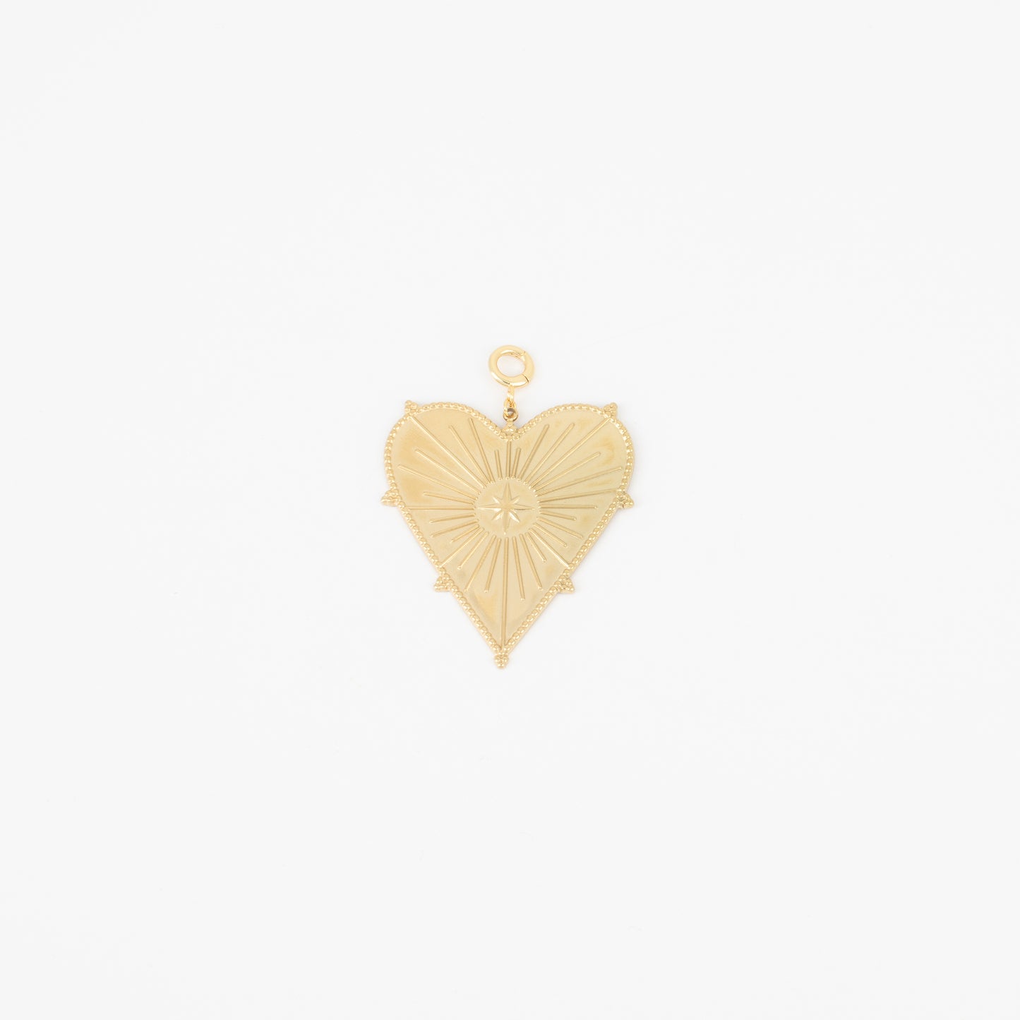 Statement Heart Charm -PREORDER