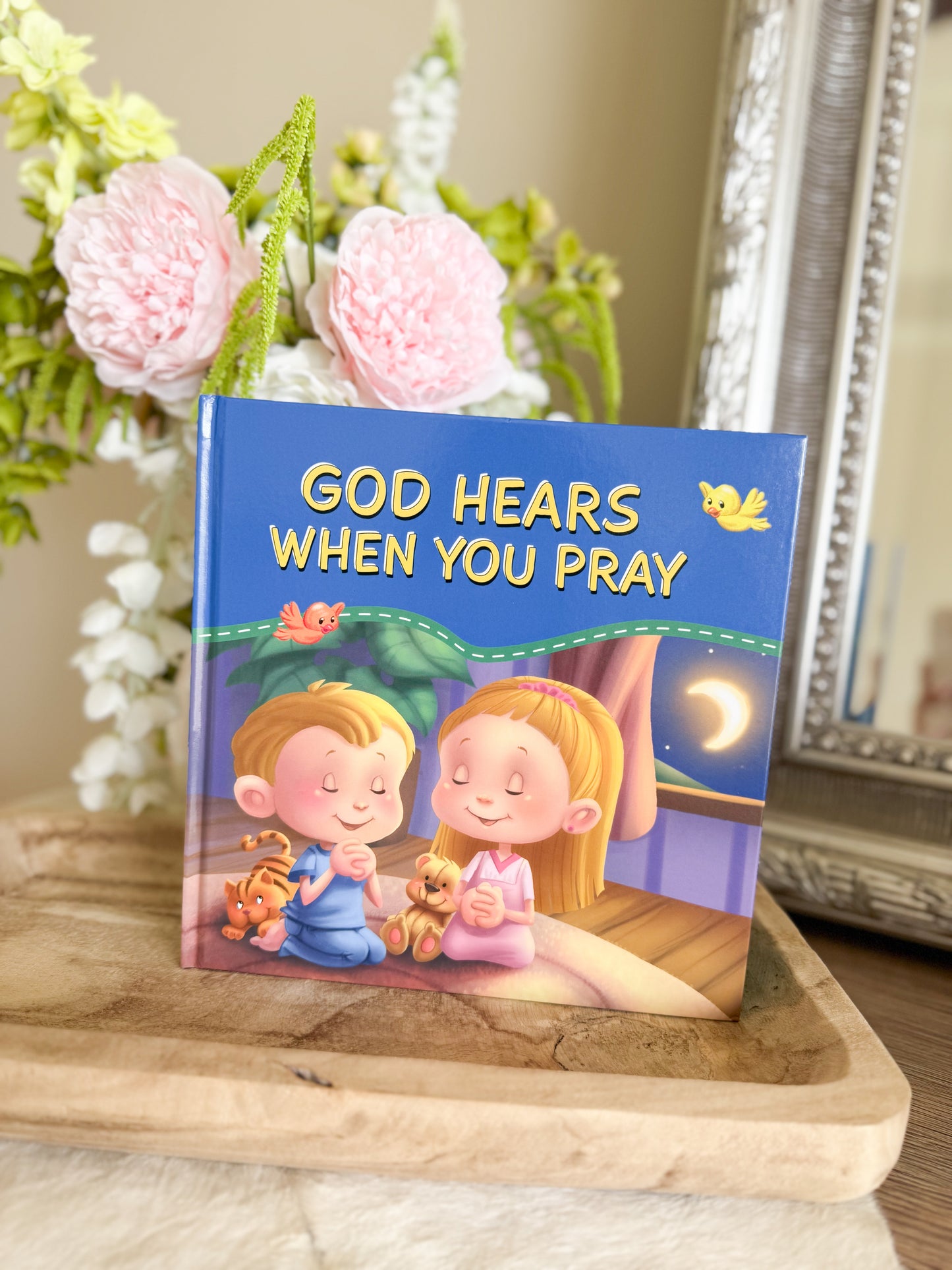 Kid Book God Hears When You Pray Hardcover