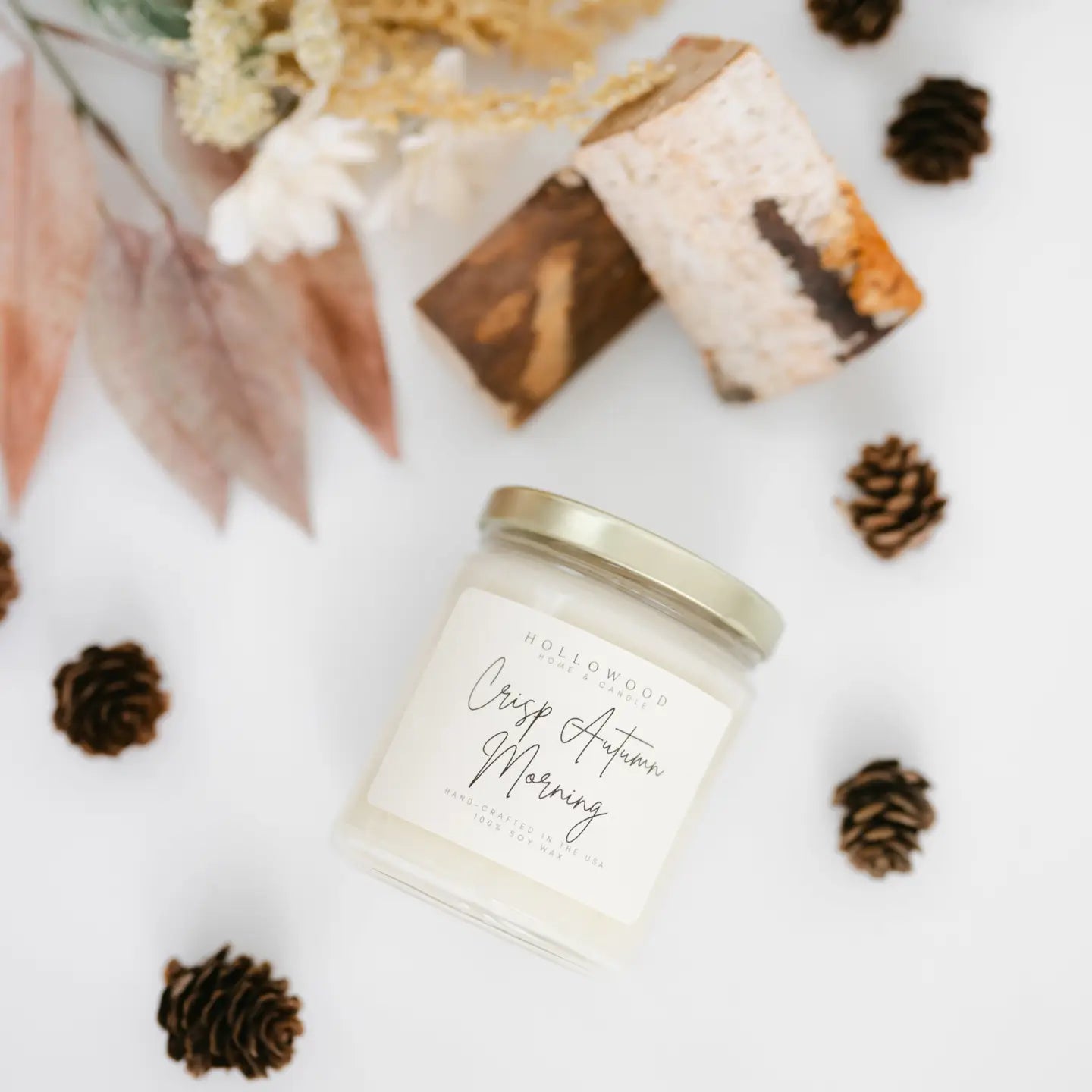 Crisp Autumn Mornings | Fall | 8 oz Candle
