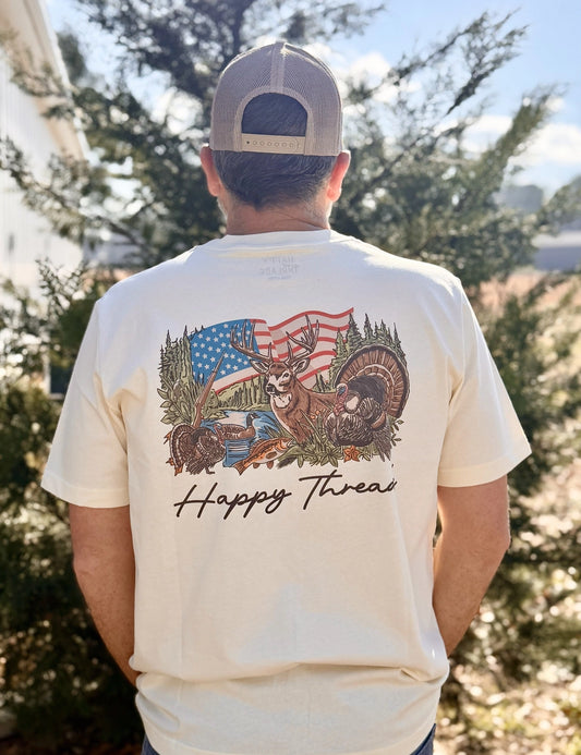 Happy Threads Patriotic Wildlife T-Shirt