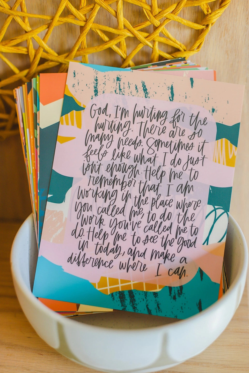 A Prayer For Teachers Cards - PREORDER