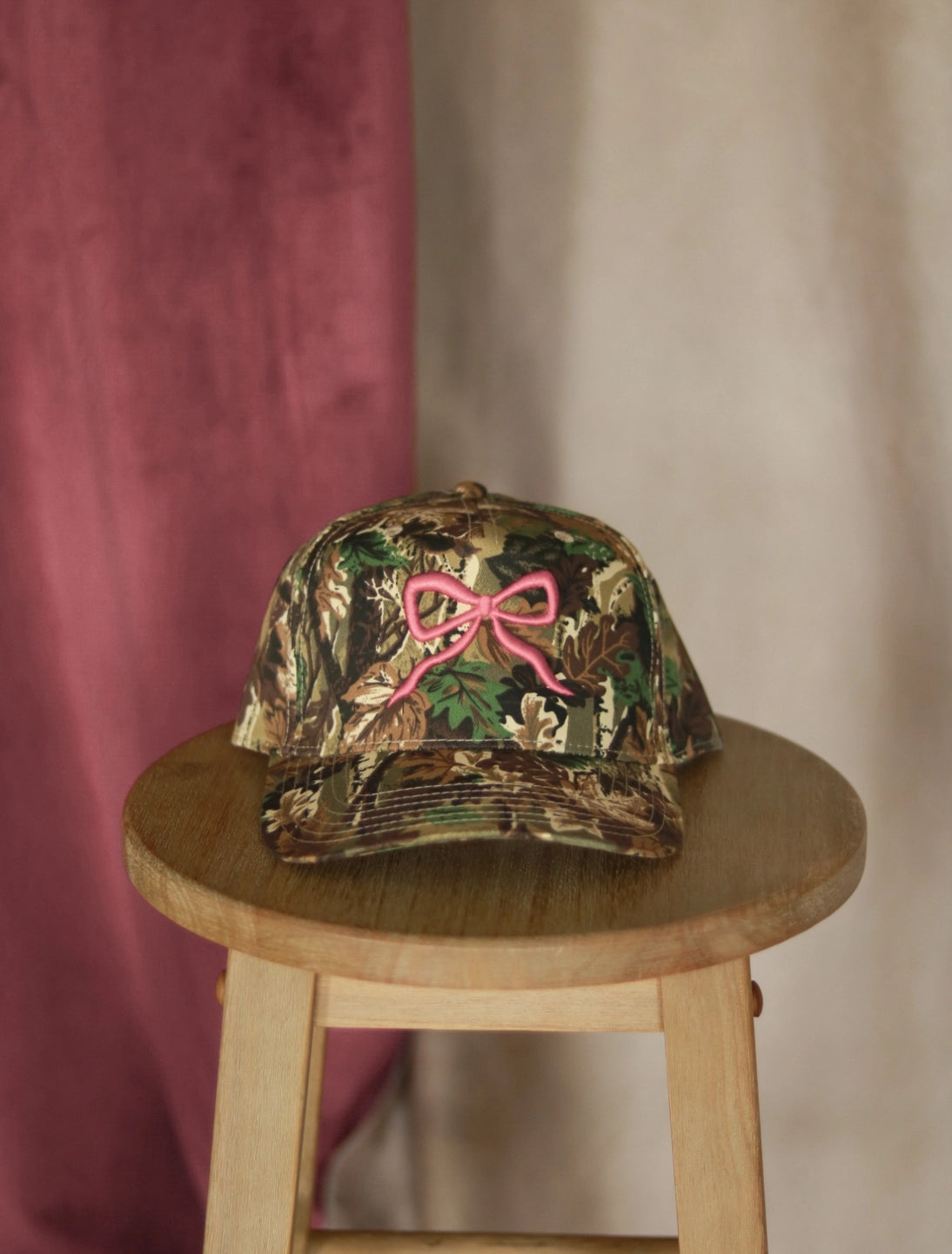 Camo Pink Bow