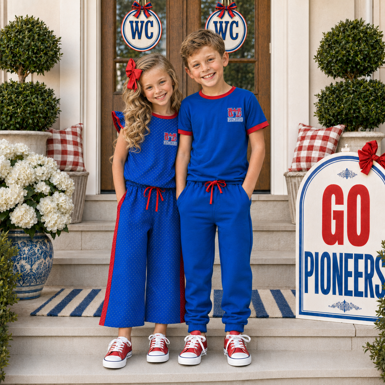 Boys Warren County Pioneers Two Piece Set - PREORDER ETA 8-10 weeks