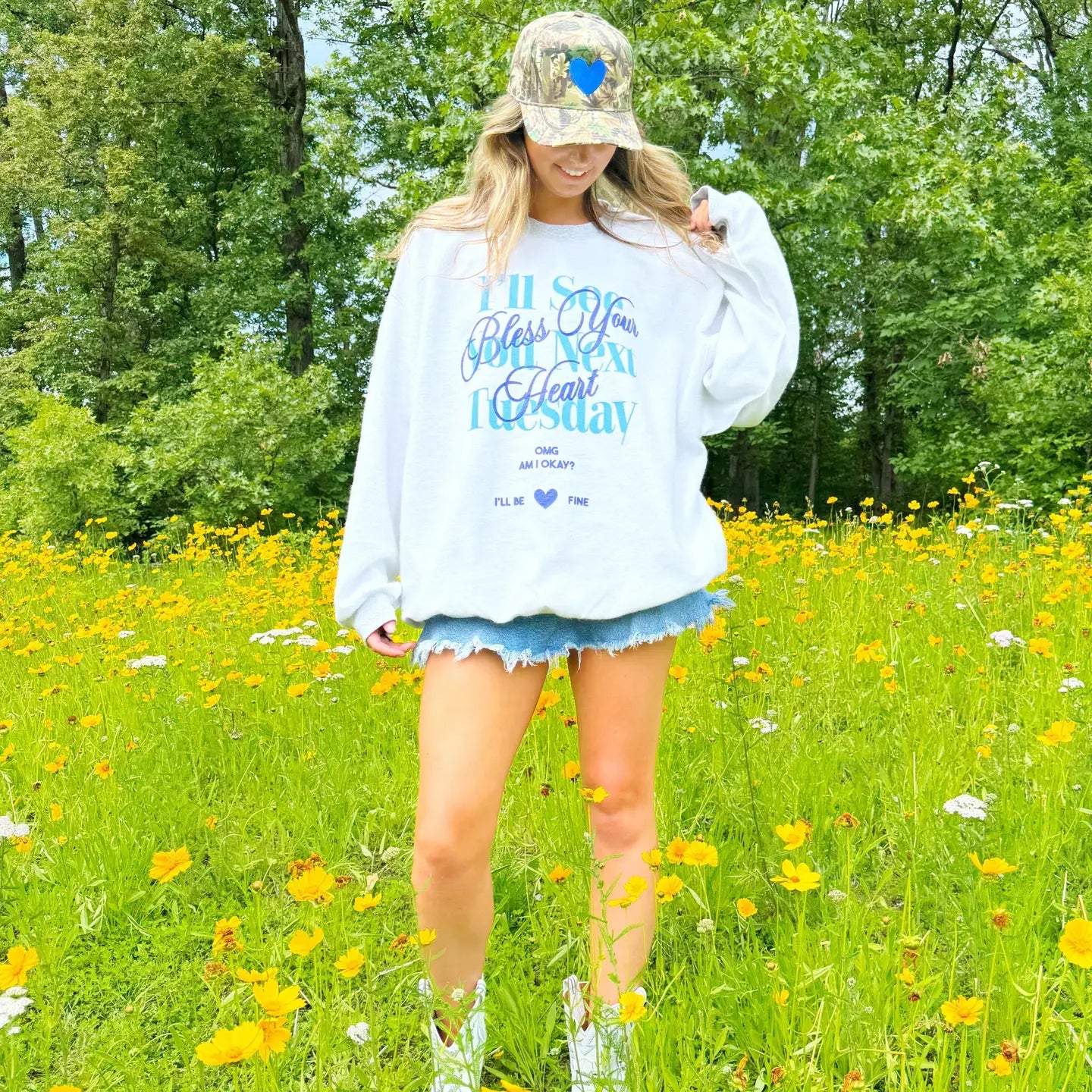Bless Your Heart Inside Out Sweatshirt