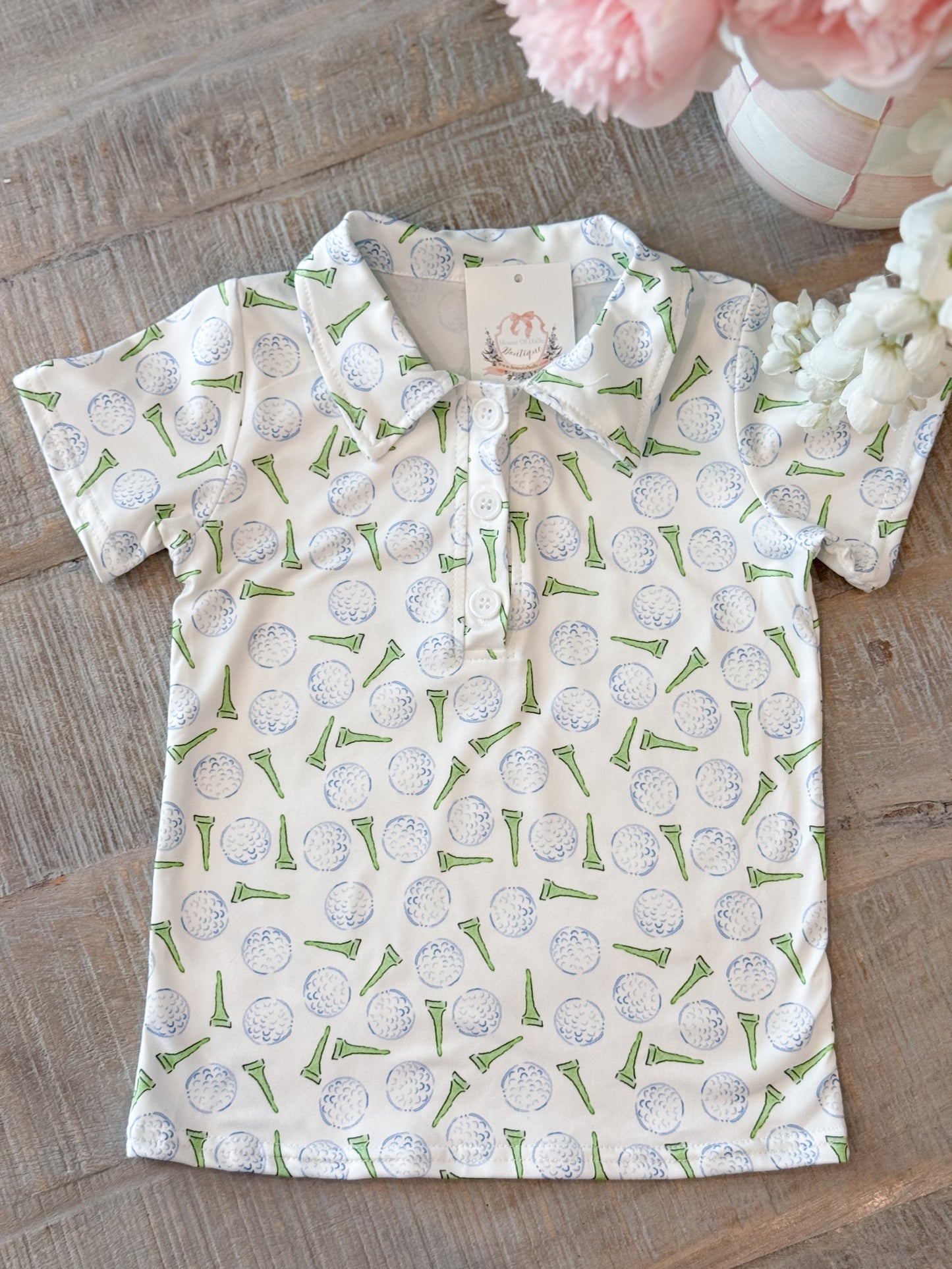 Boys Golf Polo
