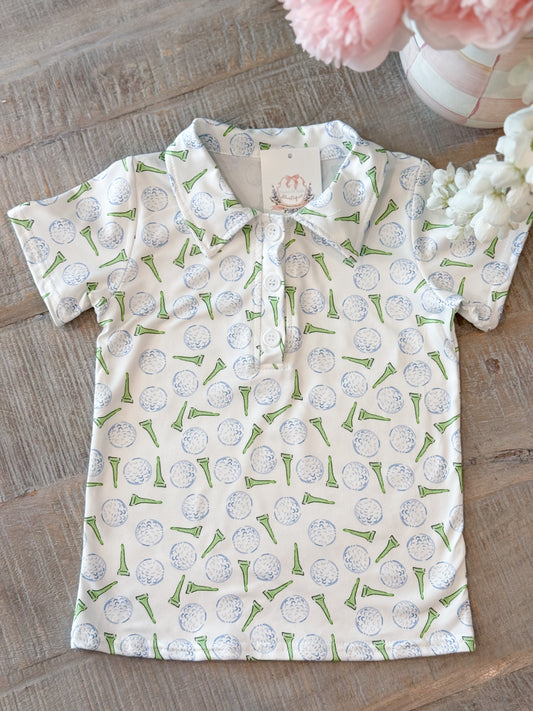 Boys Golf Polo - PREORDER