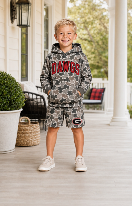 Boys Bulldogs Camo Set- PREORDER