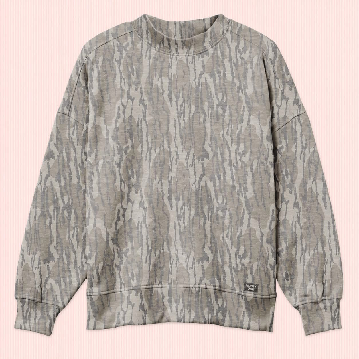 Mossy Oak Mock Neck Sweatshirt - PREORDER