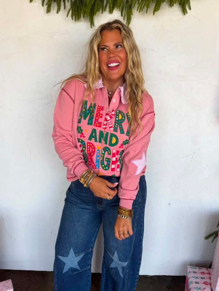 Making Spirits Bright Pullover - PREORDER