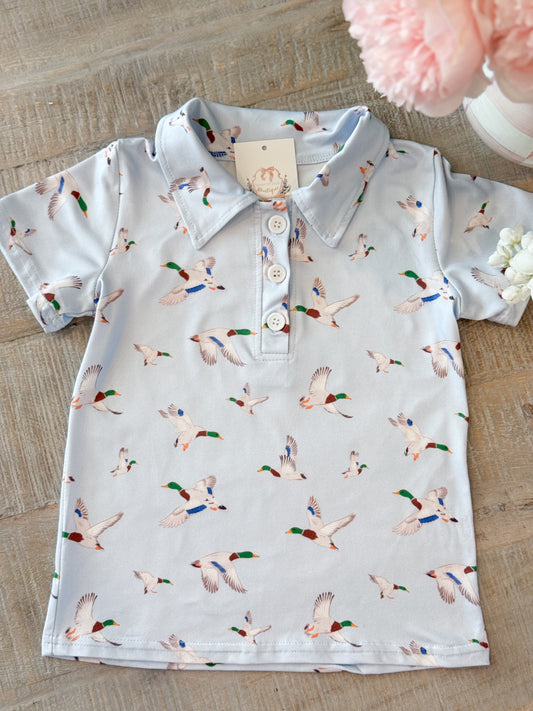 Boys Mallard Polo - PREORDER