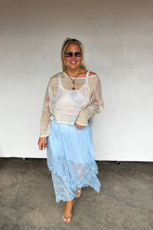 SUNDAY MARKET TOP - PREORDER