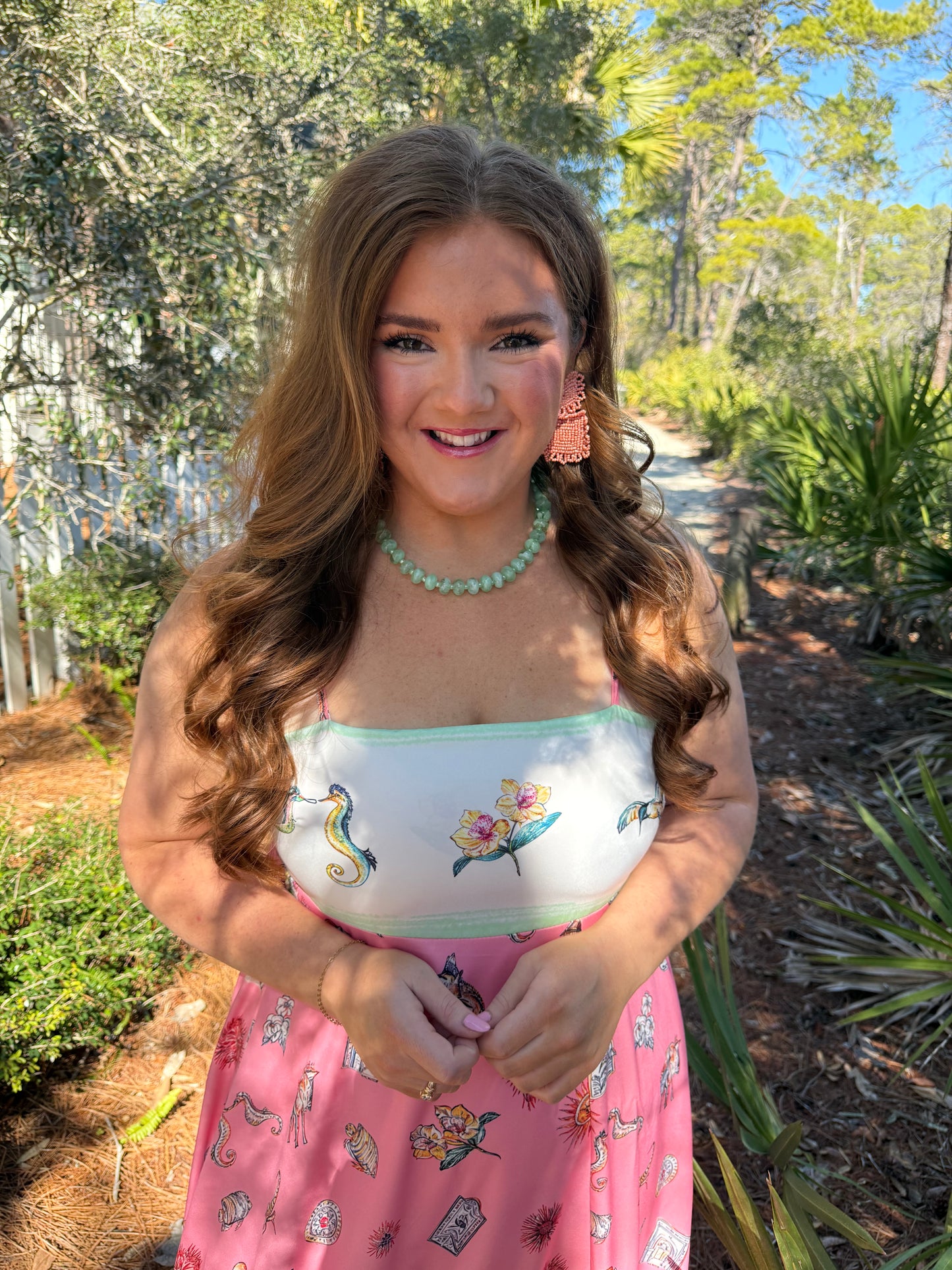 Cabo Coral Tropical Dress - PREORDER