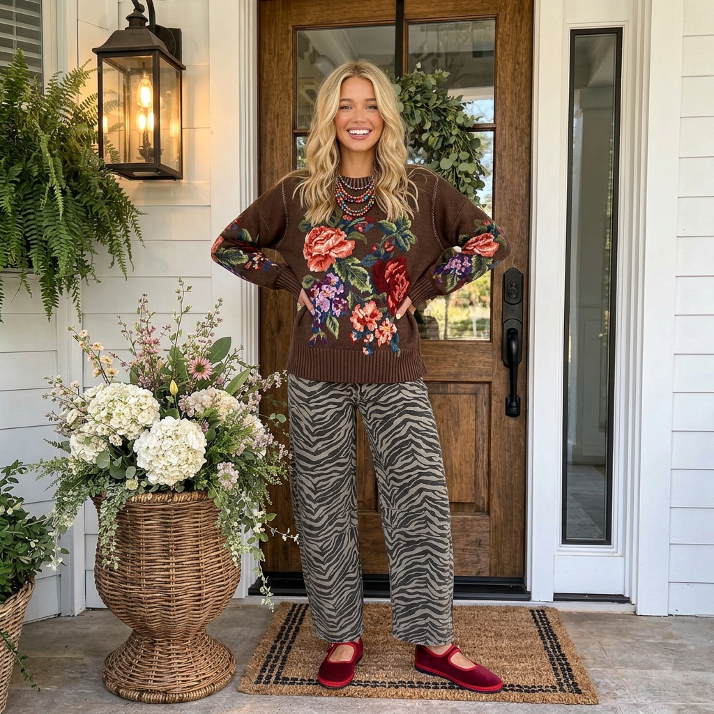 Heirloom Rose Sweater - PREORDER (Early November)