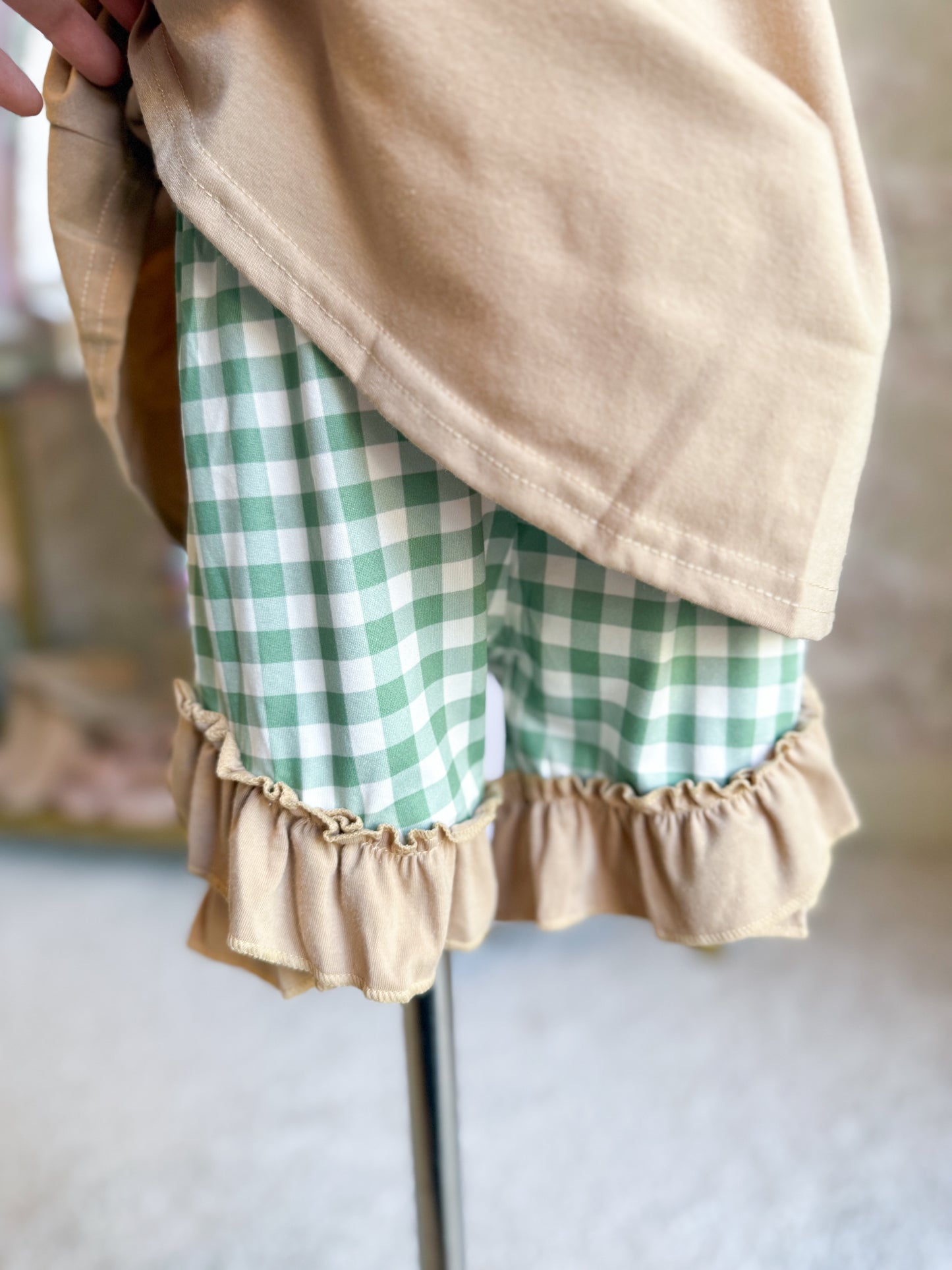 Girls Embroidered Mallard Set