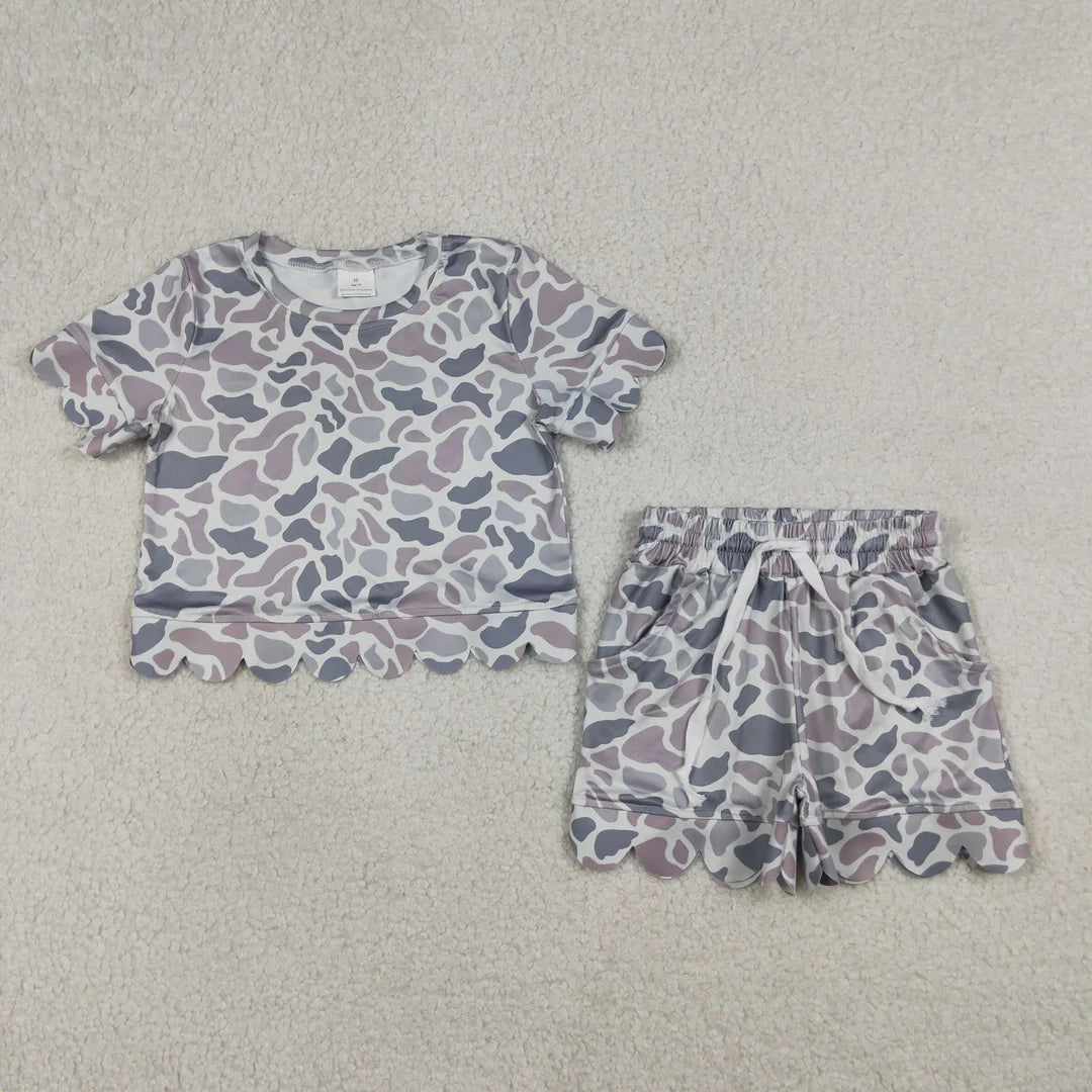 Camo Scallop Set- PREORDER