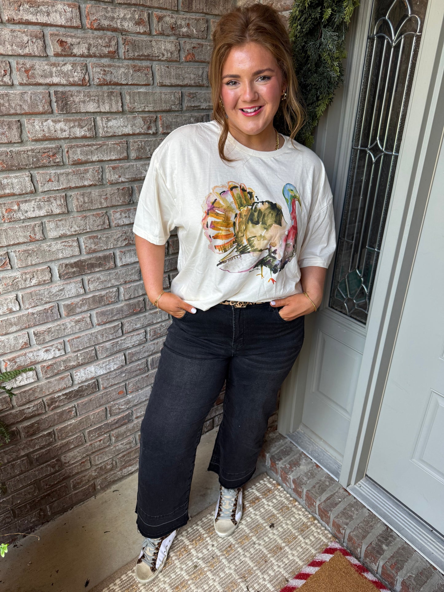 Watercolor Turkey Tee