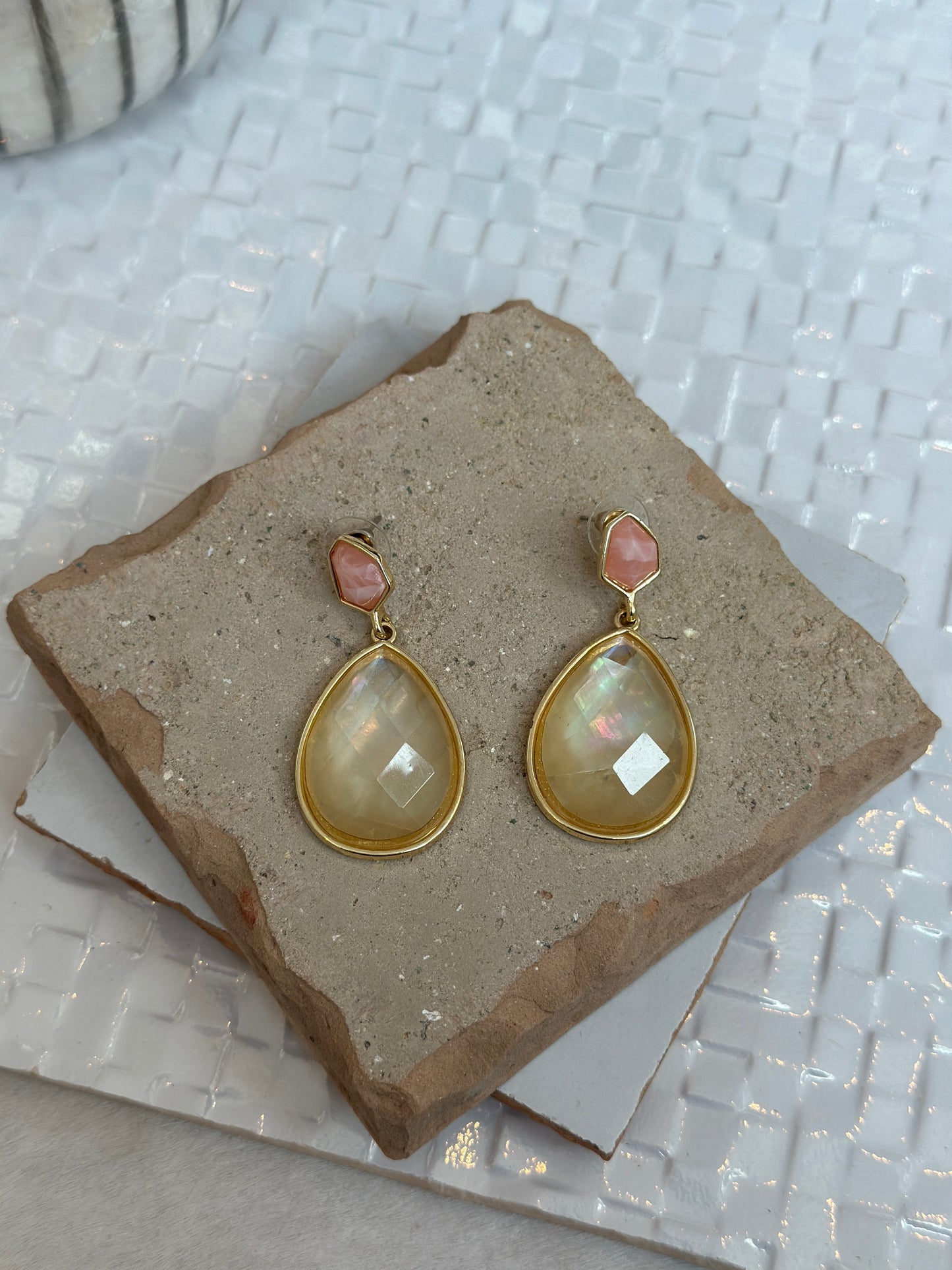 Champagne Drop Earrings