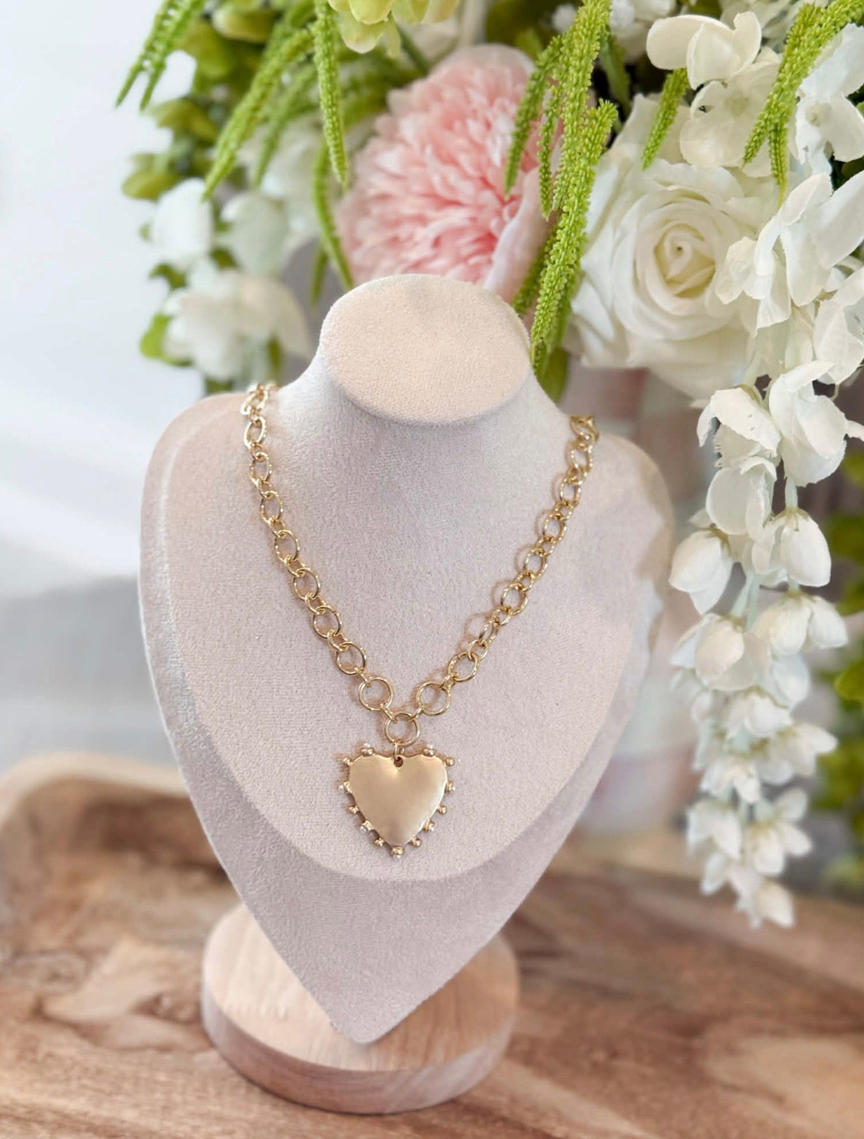 Gold Paris Necklace