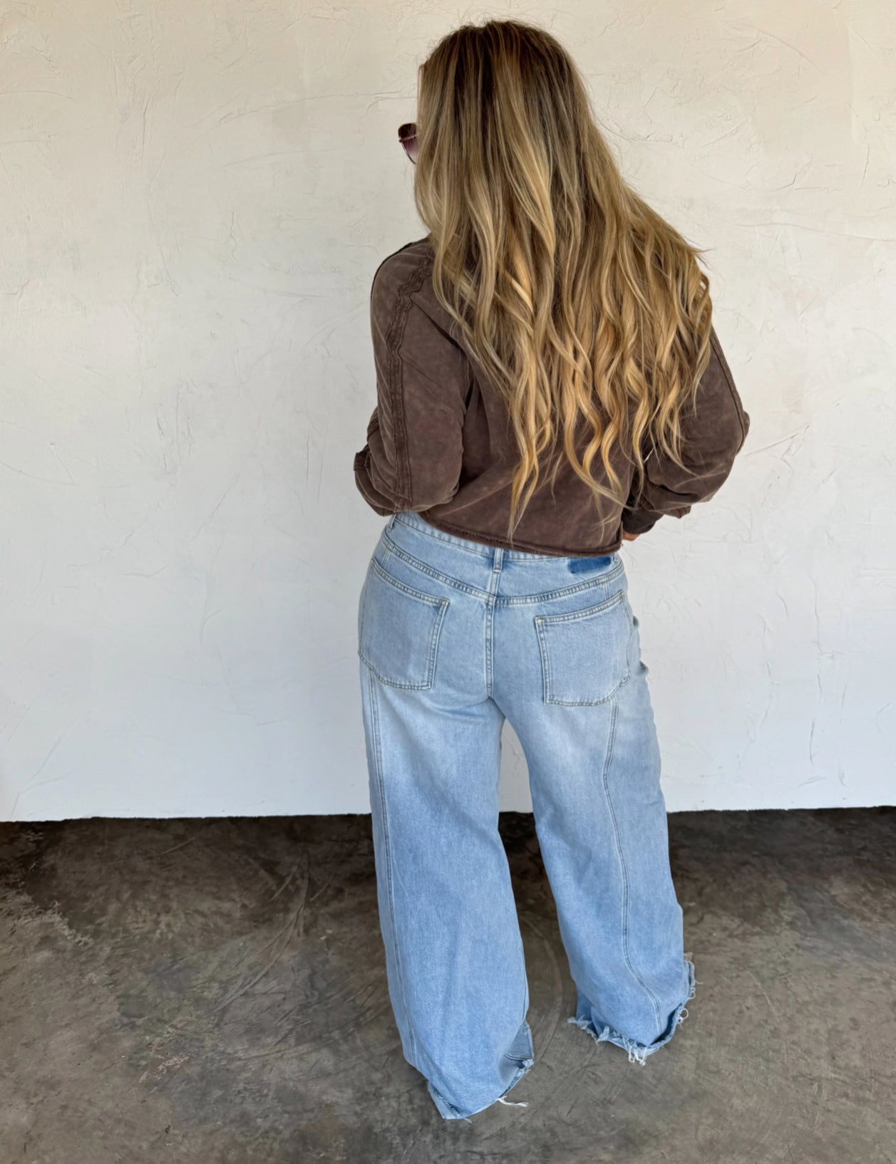 QUINCY WIDE LEG JEANS - PREORDER