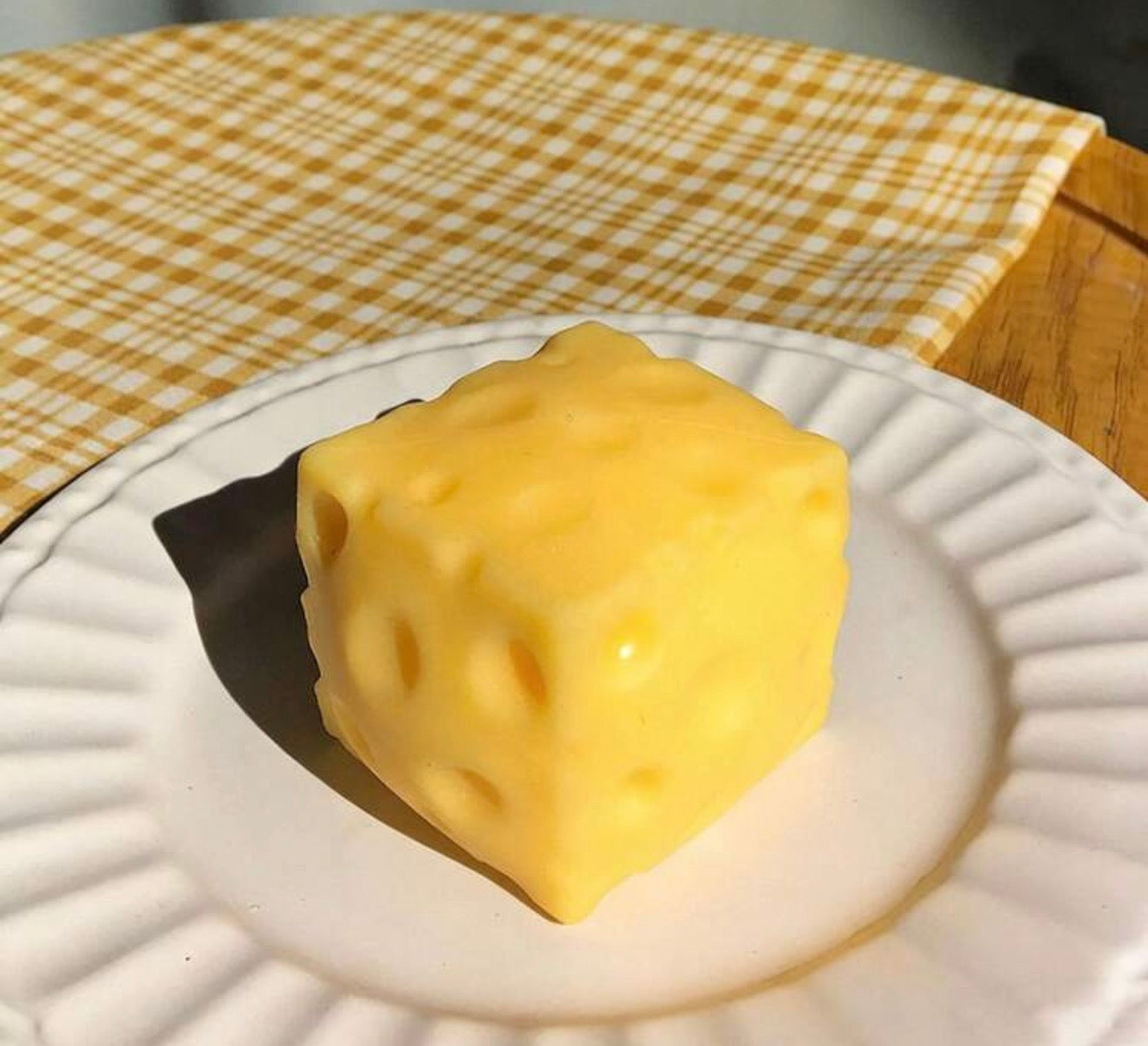 Cheese Squishy Squeeze Toy