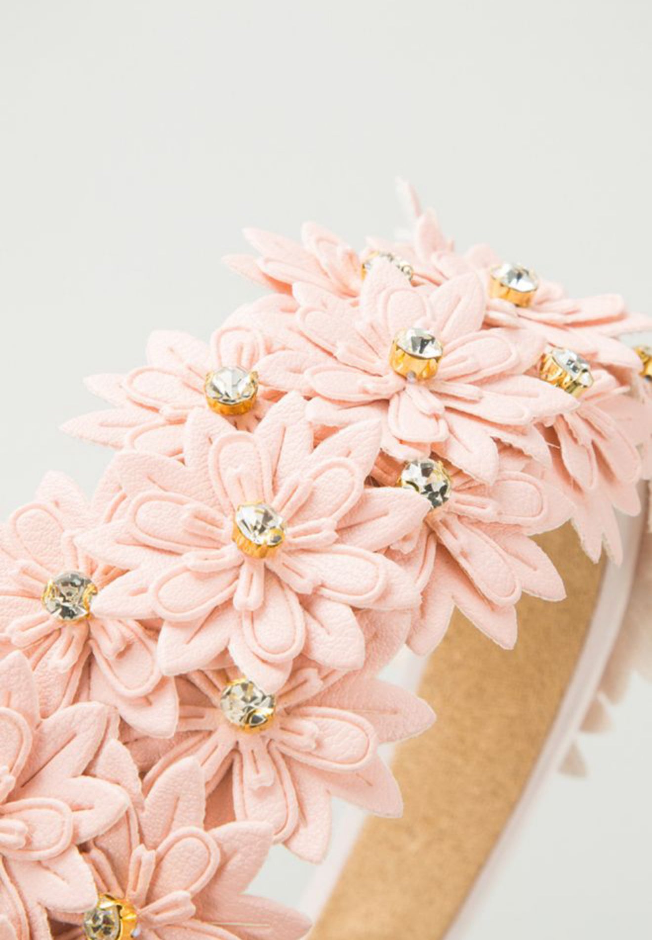 Pink Floral Headband