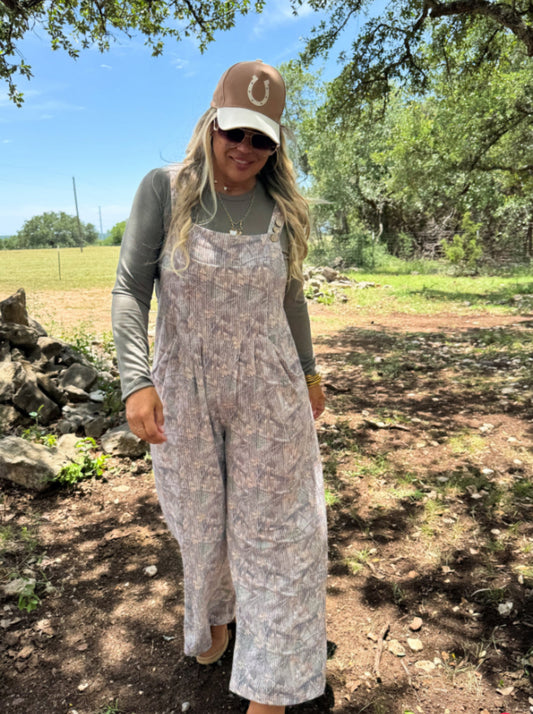 Classy Camo Overalls- PREORDER