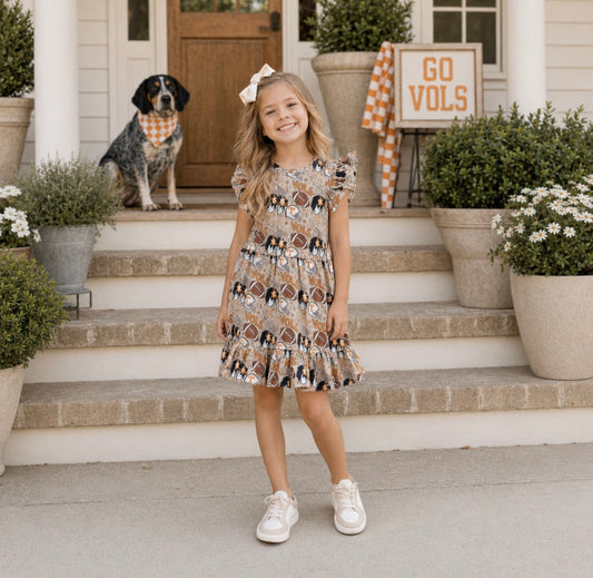 Girls TN Smokey Dress - PREORDER