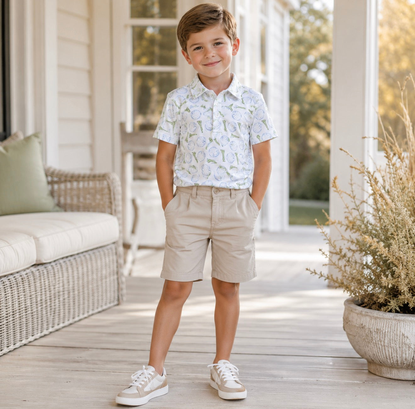 Boys Golf Polo