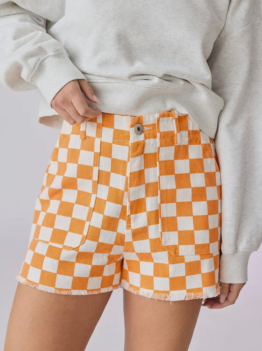 Game Day Denim Shorts - PREORDER