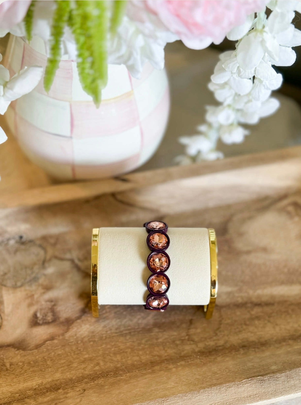 Peach Dazzle Bracelet