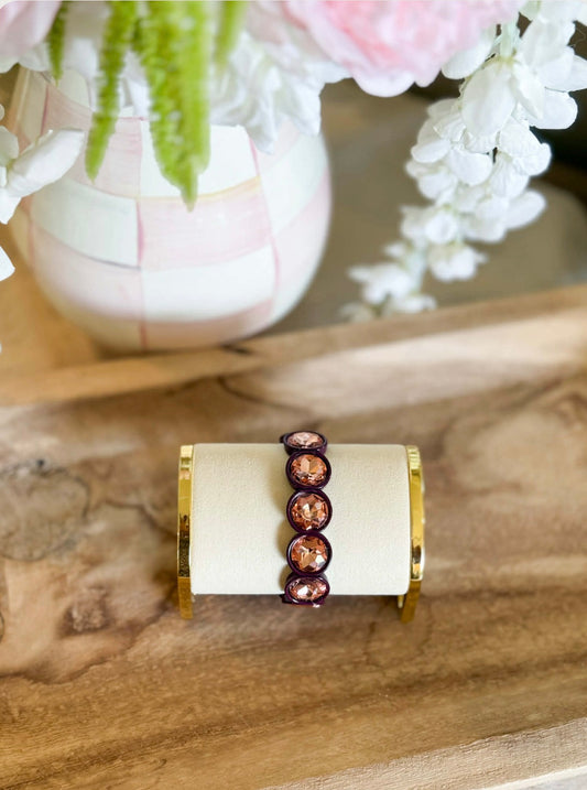 Peach Dazzle Bracelet