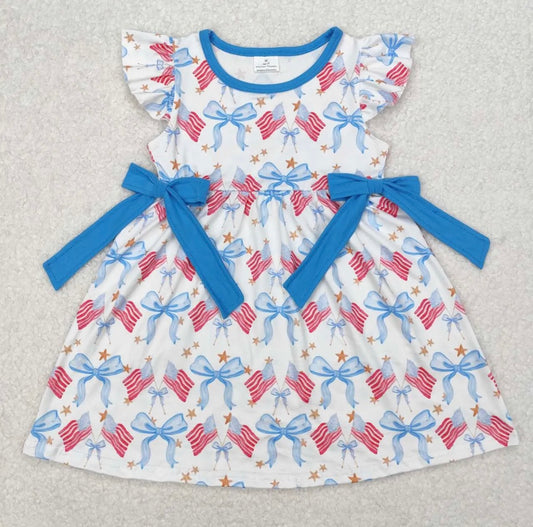 Girls 4th Of July Patriotic Dress