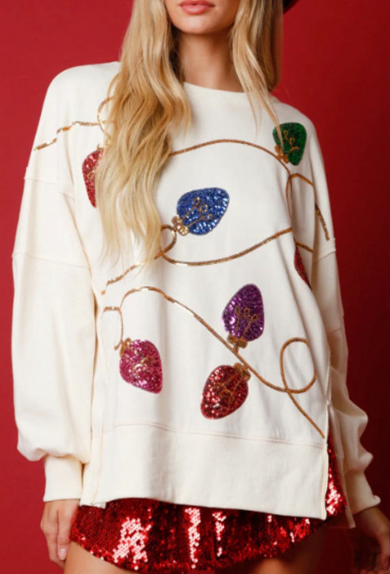 Bright Christmas Lights
Oversized Sweatshirt 5 Colors PREORDER