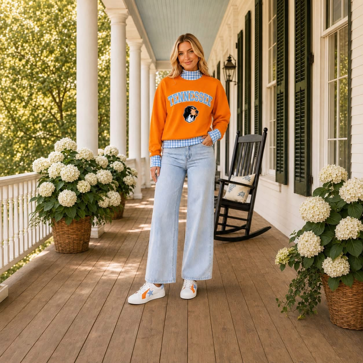 Vols Mock Neck Long Sleeve Shirt - PREORDER