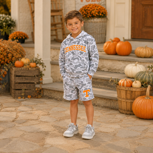 Boys Camo Tennessee Set- PREORDER