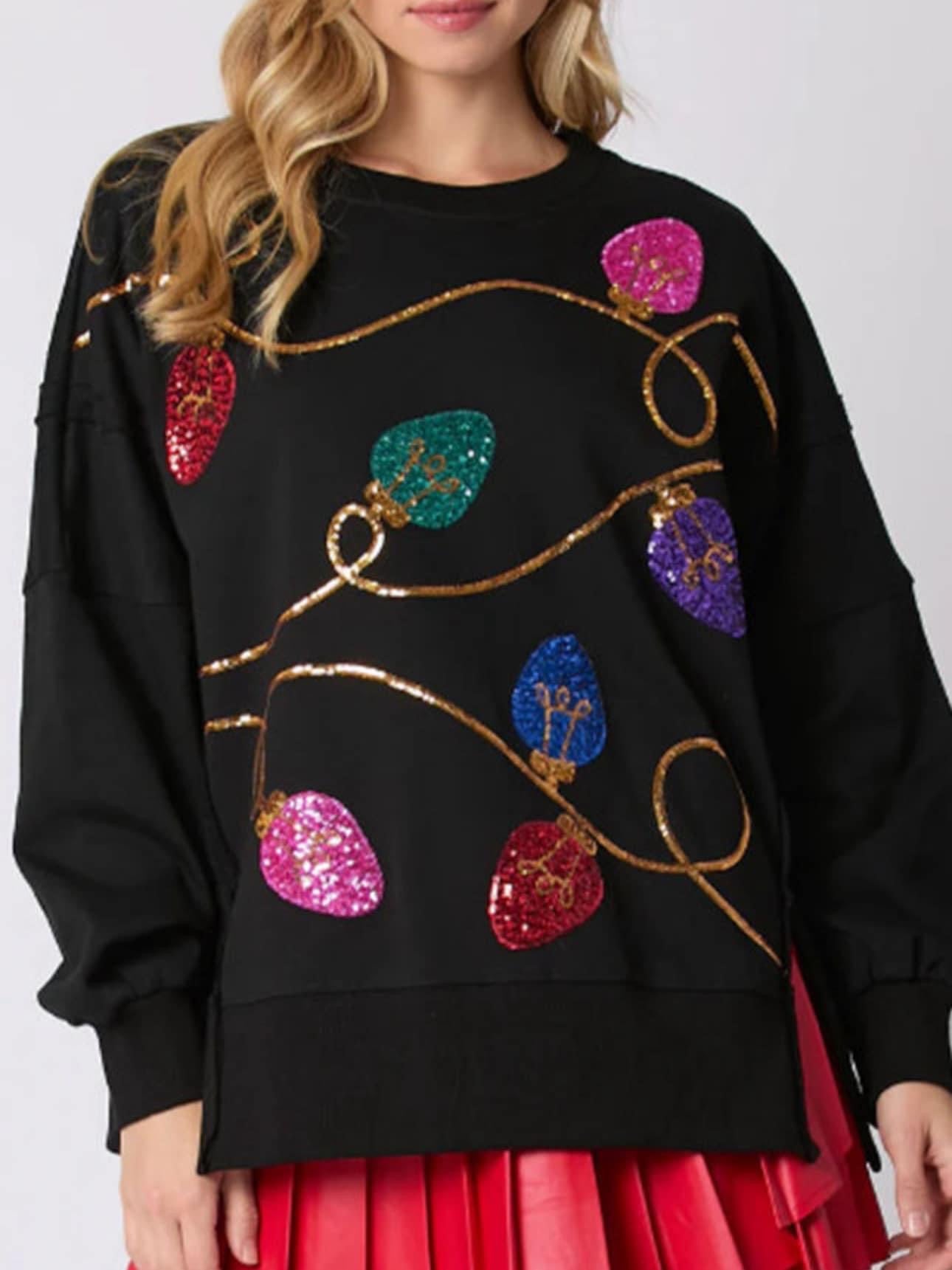 Bright Christmas Lights
Oversized Sweatshirt 5 Colors PREORDER